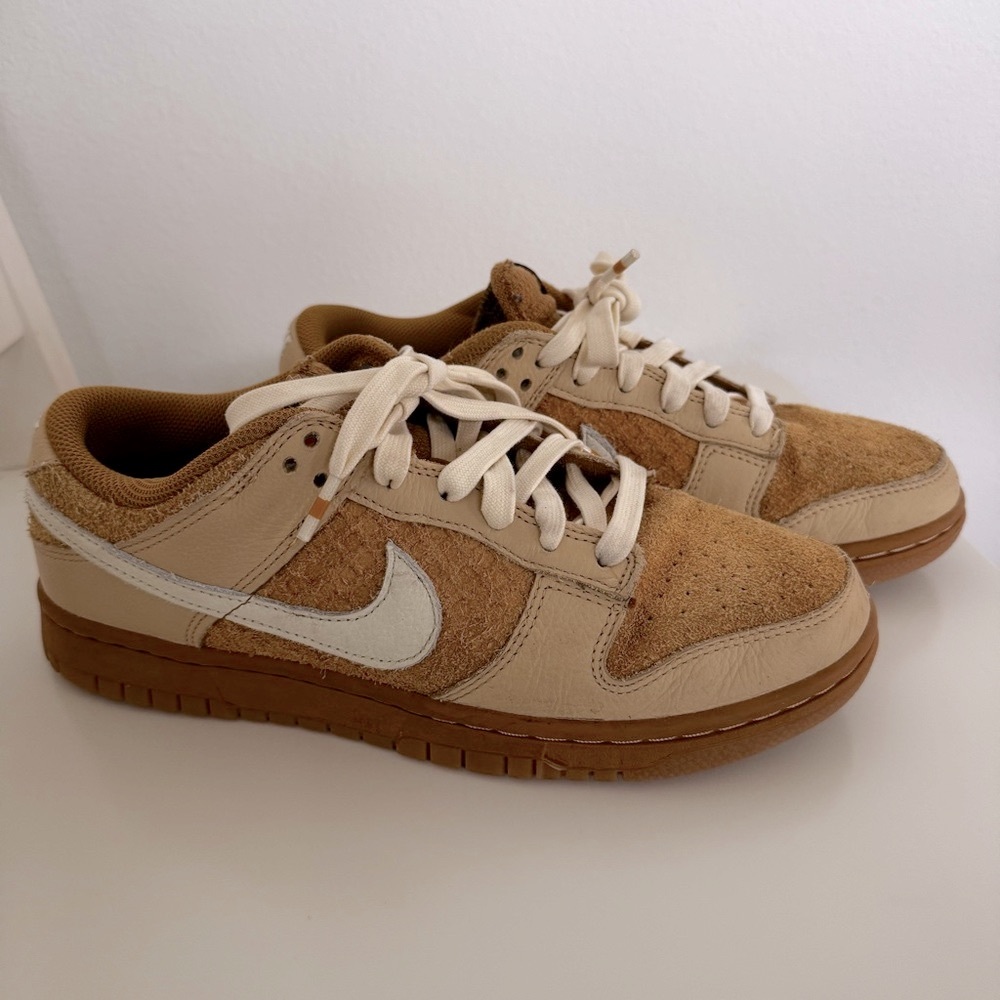 Nike Dunk Low Retro Waffle Wheat Coconut DS Sneaker size 10 women 8.5 Men’s - Picture 4 of 8